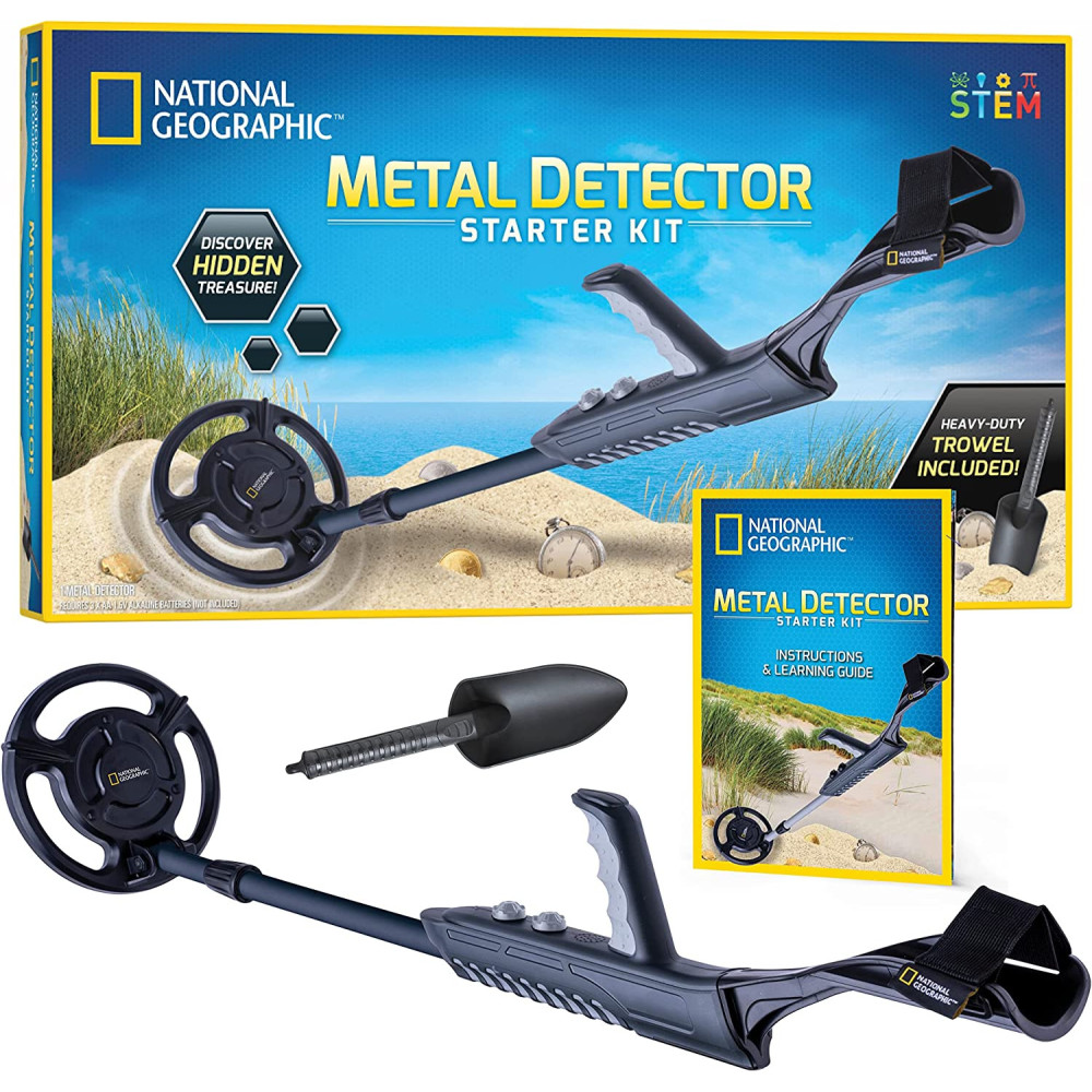 National Geographic Junior Metal Detector, Multi Color, Rtngjrdet2