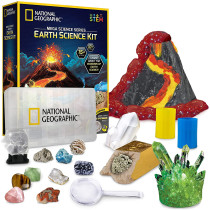 National Geographic Mega Science Series   Earth Science Kit, Multi Colour, One Size, Ngmegaearth