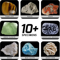 National Geographic Mega Science Series   Earth Science Kit, Multi Colour, One Size, Ngmegaearth