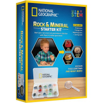 National Geographic Rock & Mineral Starter Kit, Multi Color, Rtngdino2Int