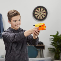 Nerf Alpha Strike Fang Qs 4 Blaster    4 Dart Blasting    10 Official Nerf Elite Darts    Easy Load Prime Fire