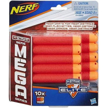 Nerf Darts 10 Pack Refill For Nerf Mega Blasters    Official Nerf Mega Darts    For Kids, Teens, Adults