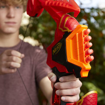 Nerf Dragonpower Skyblaze Dart Bow, Inspired By Dungeons And Dragons, Dragon Bow Action, 10 Official Nerf Elite Darts, 5 Dart Storage, Multicolour, F0809Eu4