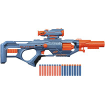 Nerf Elite 2.0 Eaglepoint Rd 8 Blaster 8 Dart Drum, Detachable Scope And Barrel, 16 Nerf Darts, Bolt Action, Multicolor, F0423Eu4