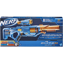 Nerf Elite 2.0 Eaglepoint Rd 8 Blaster 8 Dart Drum, Detachable Scope And Barrel, 16 Nerf Darts, Bolt Action, Multicolor, F0423Eu4