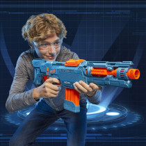 Nerf Elite 2.0 Echo Cs 10 Blaster   24 Official Nerf Darts, 10 Dart Clip, Removable Stock And Barrel Extension, 4 Tactical Rails, Multicolor, 6.67 X 68.58 X 31.75 Cm