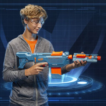 Nerf Elite 2.0 Echo Cs 10 Blaster   24 Official Nerf Darts, 10 Dart Clip, Removable Stock And Barrel Extension, 4 Tactical Rails, Multicolor, 6.67 X 68.58 X 31.75 Cm