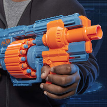 Nerf Elite 2.0 Shockwave Rd 15 Blaster, 30 Nerf Darts, 15 Dart Rotating Drum, Pump Action Slam Fire, Built In Customizing Capabilities