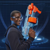 Nerf Elite 2.0 Shockwave Rd 15 Blaster, 30 Nerf Darts, 15 Dart Rotating Drum, Pump Action Slam Fire, Built In Customizing Capabilities
