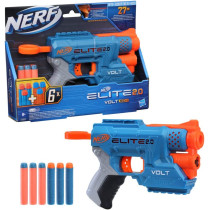 Nerf Elite Blaster With 6 Official Nerf Darts, Standard, 0.32Kg, E9952