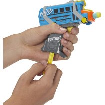 Nerf Microshots Fortnite Micro Battle Bus    Mini Dart Firing Blaster And 2 Official Nerf Elite Darts    For Youth, Teens, Adults