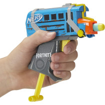 Nerf Microshots Fortnite Micro Battle Bus    Mini Dart Firing Blaster And 2 Official Nerf Elite Darts    For Youth, Teens, Adults