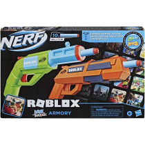 Nerf Roblox Jailbreak: Armory, Includes 2 Hammer Action Blasters, 10 Nerf Elite Darts, Code To Unlock In Game Virtual Item