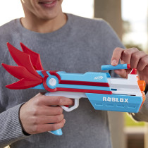 Nerf Roblox Mm2: Dartbringer Dart Blaster, Includes Code To Unlock Exclusive Virtual Item, Internal 3 Dart Clip, 3 Nerf Elite Darts