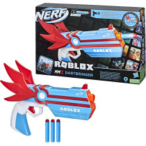 Nerf Roblox Mm2: Dartbringer Dart Blaster, Includes Code To Unlock Exclusive Virtual Item, Internal 3 Dart Clip, 3 Nerf Elite Darts