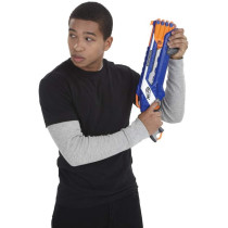Nerf Rough Cut 2X4 Elite Blaster    8 Dart Capacity, Fires 2 Darts At Once    Pump Action, Slam Fire    Includes 8 Official Nerf Elite Darts