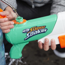 Nerf Super Soaker Hydro Frenzy Water Blaster, Wild 3 In 1 Soaking Fun, Adjustable Nozzle, 2 Water Launching Tubes, For Kids Teens Adults