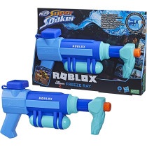 Nerf Super Soaker Roblox Car Crushers 2: Freeze Ray Water Blaster, Includes Code To Redeem Exclusive Virtual Item, Pump Action Soakage