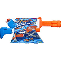 Nerf Super Soaker Twister Water Blaster, 2 Twisting Streams Of Water, Pump To Fire, Outdoor Water Blasting Fun, F3884