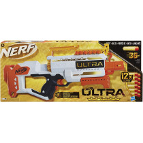 Nerf Ultra Dorado Motorized Blaster, Gold Accents, Fast Back Loading, 12 Darts, Compatible Only With Nerf Ultra Darts