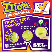 Original Zzzopa Fidget Balls: Ace Fidget Stress Ball From Fun Collection | Fidget Toys For Kids: Spin It, Bounce It, Throw It | 1/20 Collectibles | 6 Cm | Fidget Stress Ball Kids' Toys By P.M.I.
