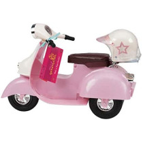 Our Generation Bd37131Z Scooter Pink & Ivory