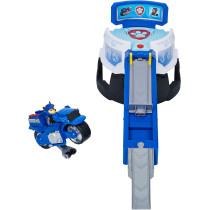 Paw Patrol Moto Pups Moto Hq Playset With Sounds And Exclusive Chase Figure And Motorcycle Vehicle, Multicolor