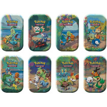 Pokemon | Celebrations Mini Tins (25Th Anniv) (One At Random) | Card Game | Ages 6+ | 2 Players | 10+ Minutes Playing Time