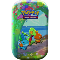 Pokemon | Celebrations Mini Tins (25Th Anniv) (One At Random) | Card Game | Ages 6+ | 2 Players | 10+ Minutes Playing Time