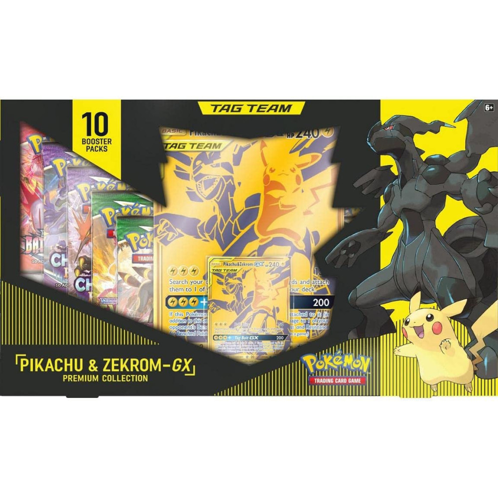 Pokemon Pikachu & Zekrom Premium Box (6/Case)