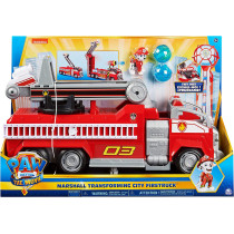 Paw Patrol Movie Marshall Transforming City Firetruck