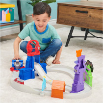 Paw Patrol, True Metal Total City Rescue Movie Track Set With Exclusive Marshall Vehicle, 1:55 Scale, Kids' Toys For Ages 3 And Up Multicolor 6061056-6063599