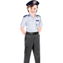 Police Man Costume For Boys Size 8-9 years