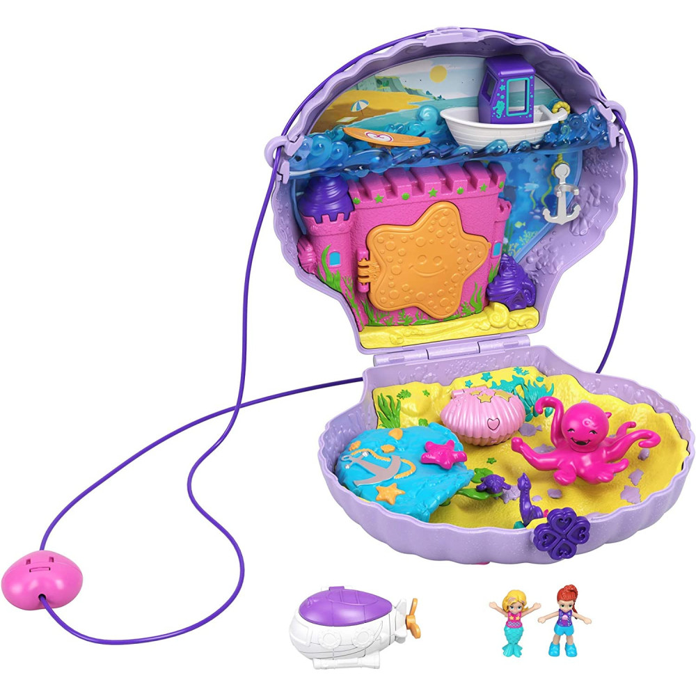 Polly Pocket Tiny Power Seashell Purse