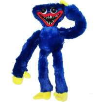 Poppy Playtime Huggy Wuggys Plush, Christmas Cartoon Plush Toy, Monster Horror Stuffed Doll Gifts For Game Fan'S 15.8 In (Blue)