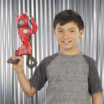 Power Rangers Beast Morphers Cheetah Beast Blaster From Power Rangers Tv Show - Power Rangers Red Ranger Roleplay Toy, Includes 3 Nerf Darts