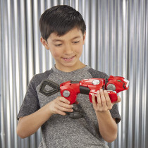 Power Rangers Beast Morphers Cheetah Beast Blaster From Power Rangers Tv Show - Power Rangers Red Ranger Roleplay Toy, Includes 3 Nerf Darts