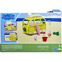 Peppa Pig Peppa'S Adventures Grandpa Pig'S Cabin Boat Vehicle Preschool Toy: 1 Figure, Removable Deck, Rolling Wheels, For Ages 3 And Up