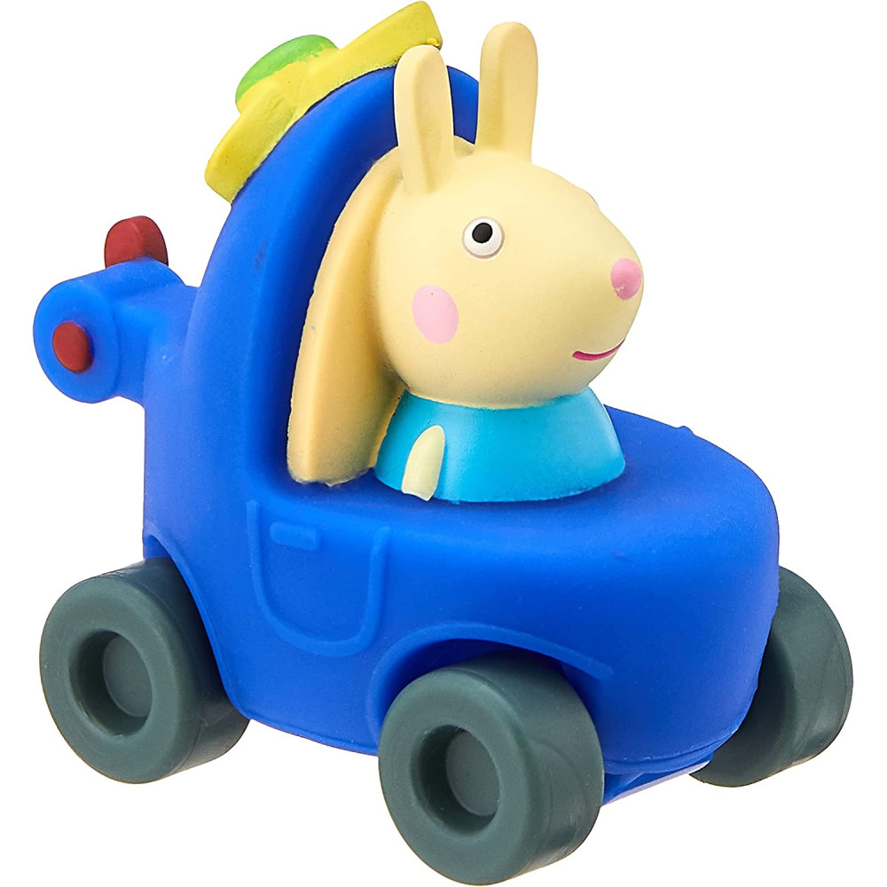 Peppa Pig Peppa'S Adventures Little Buggy Vehicle,, Christmas Stocking Stuffers, Preschool Toy For Ages 3 And Up (Rebecca Rabbit In Helicopter)