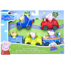 Peppa Pig Peppa'S Adventures Peppa And Friends Mini Buggies Preschool Toy, 5 Vehicles, Ages 3 And Up, Multicolour, F25155L0