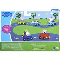 Peppa Pig Peppa'S Adventures Peppa And Friends Mini Buggies Preschool Toy, 5 Vehicles, Ages 3 And Up, Multicolour, F25155L0