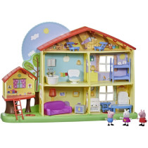 Peppa Pig Peppa'S Adventures Peppas Tag Und Nacht Haus, Vorschulspielzeug, Sprache, Licht Und Gerausche, Ab 3 Jahren, Englische Version