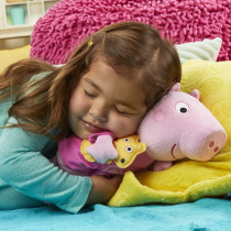 Peppa Pig Peppa'S Bedtime Lullabies Singing Plush Doll With Teddy Bear Accessory, 11 Inches High, 3 Songs, 3 Phrases, Ages 3 And Up