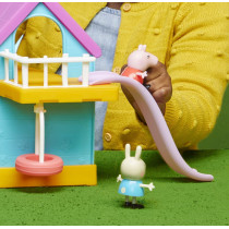 Peppa Pig Peppa'S Club Peppa'S Kids Only Clubhouse Playset Preschool Toy Sound Effects Includes 2 Figures, 7 Accessories: Ages 3 And Up, Multicolor, F35565S1
