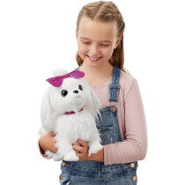 Pets Alive Lil' Paw Paw The Walking Puppy By Zuru Interactive Dog Toys That Walk, Waggle, And Barks, Interactive Plush Pet, Electronic Leash, Soft Puppy Toy For Kids And Girls