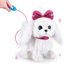 Pets Alive Lil' Paw Paw The Walking Puppy By Zuru Interactive Dog Toys That Walk, Waggle, And Barks, Interactive Plush Pet, Electronic Leash, Soft Puppy Toy For Kids And Girls