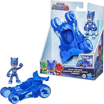 Pj Masks Cat Car Preschool Toy, Catboy Car With Catboy Action Figure For Kids Ages 3 And Up, Multicolour, F2131, Hero Vehicle Catcar