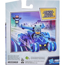 Pj Masks Cat Car Preschool Toy, Catboy Car With Catboy Action Figure For Kids Ages 3 And Up, Multicolour, F2131, Hero Vehicle Catcar