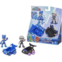 Pj Masks Catboy Vs Luna Girl Battle Racers Preschool Toy Vehicle And Action Figure Set For Kids Ages 3 And Up
