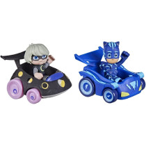 Pj Masks Catboy Vs Luna Girl Battle Racers Preschool Toy Vehicle And Action Figure Set For Kids Ages 3 And Up